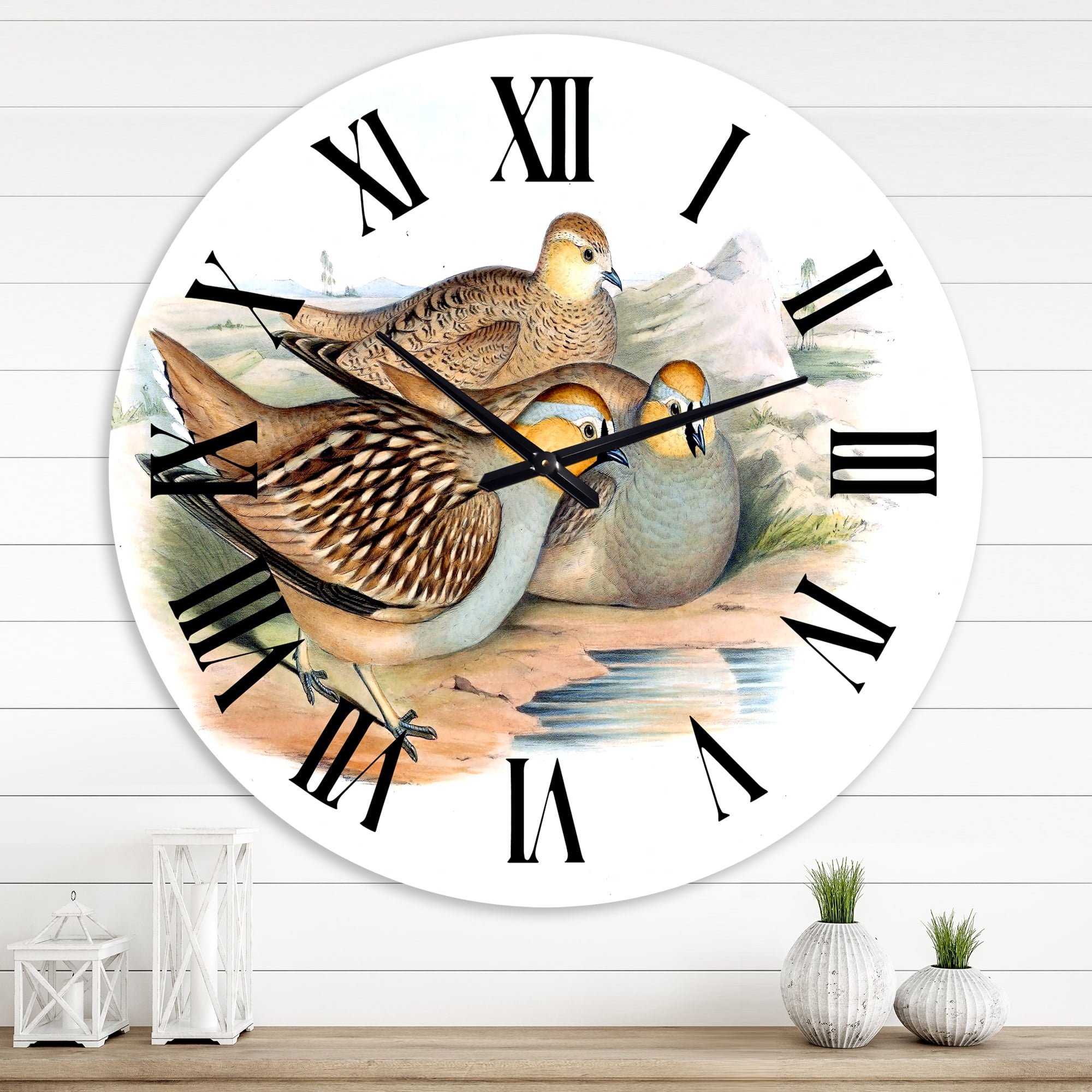 Designart 1 in Traditional Wall Clock