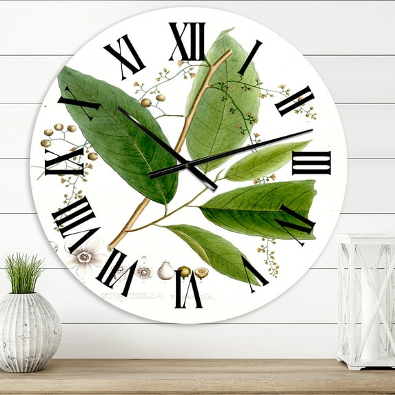 Designart 1 in Traditional Wall Clock