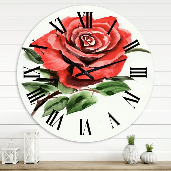 Designart 1 in Traditional Wall Clock
