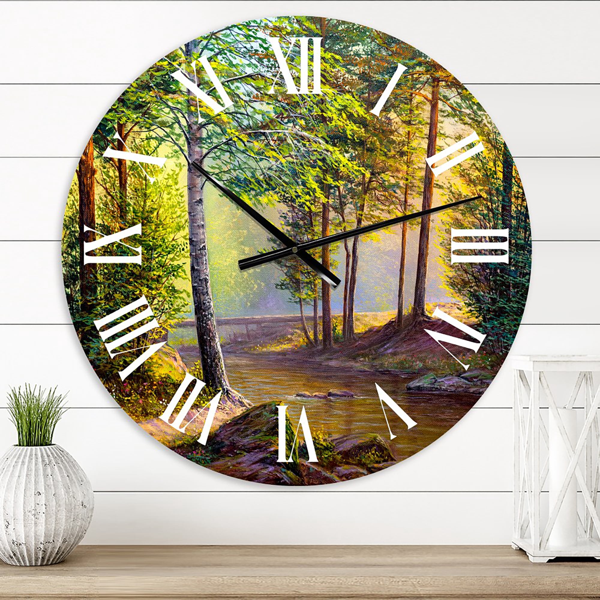 Designart 1 in Traditional Wall Clock