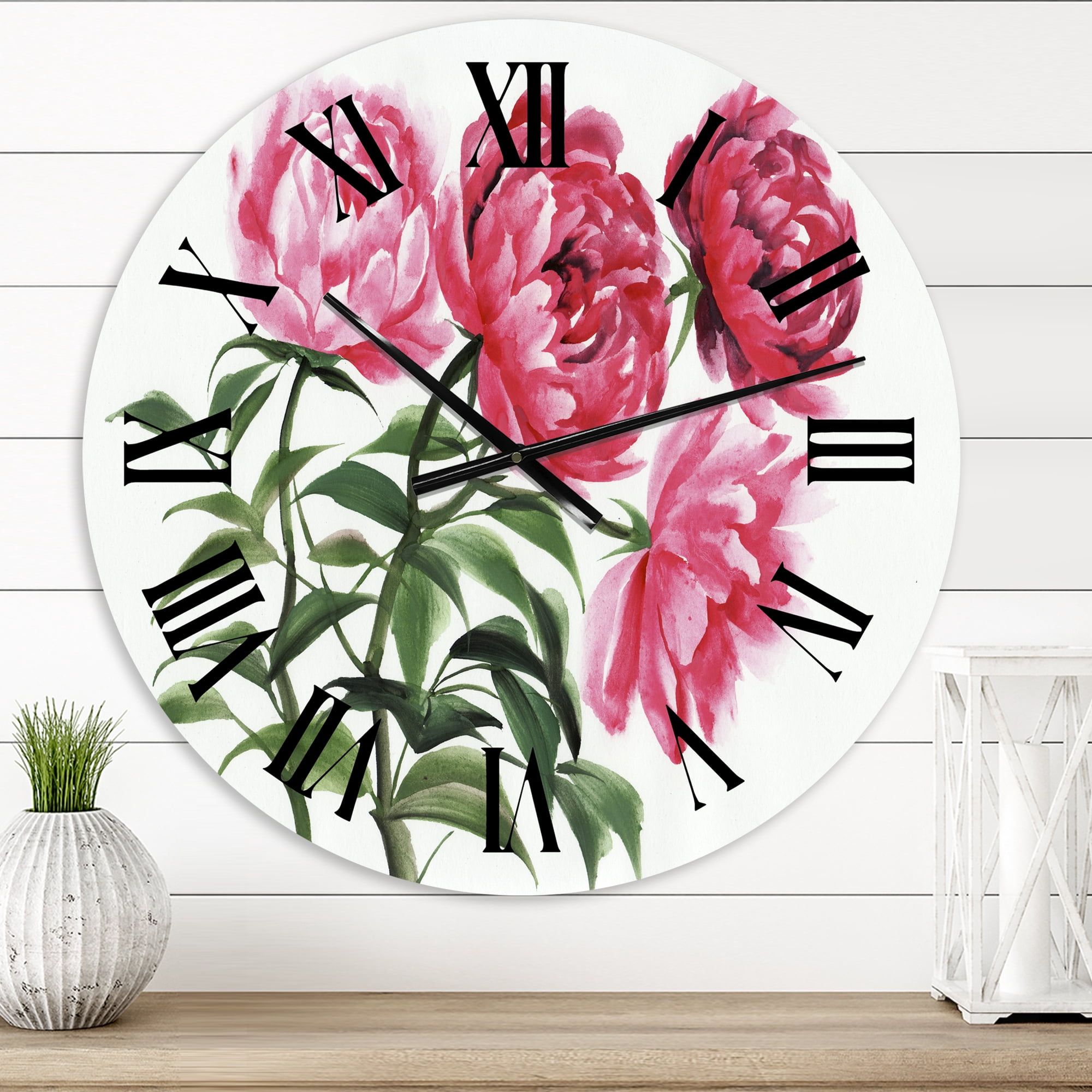 Designart 1 in Traditional Wall Clock
