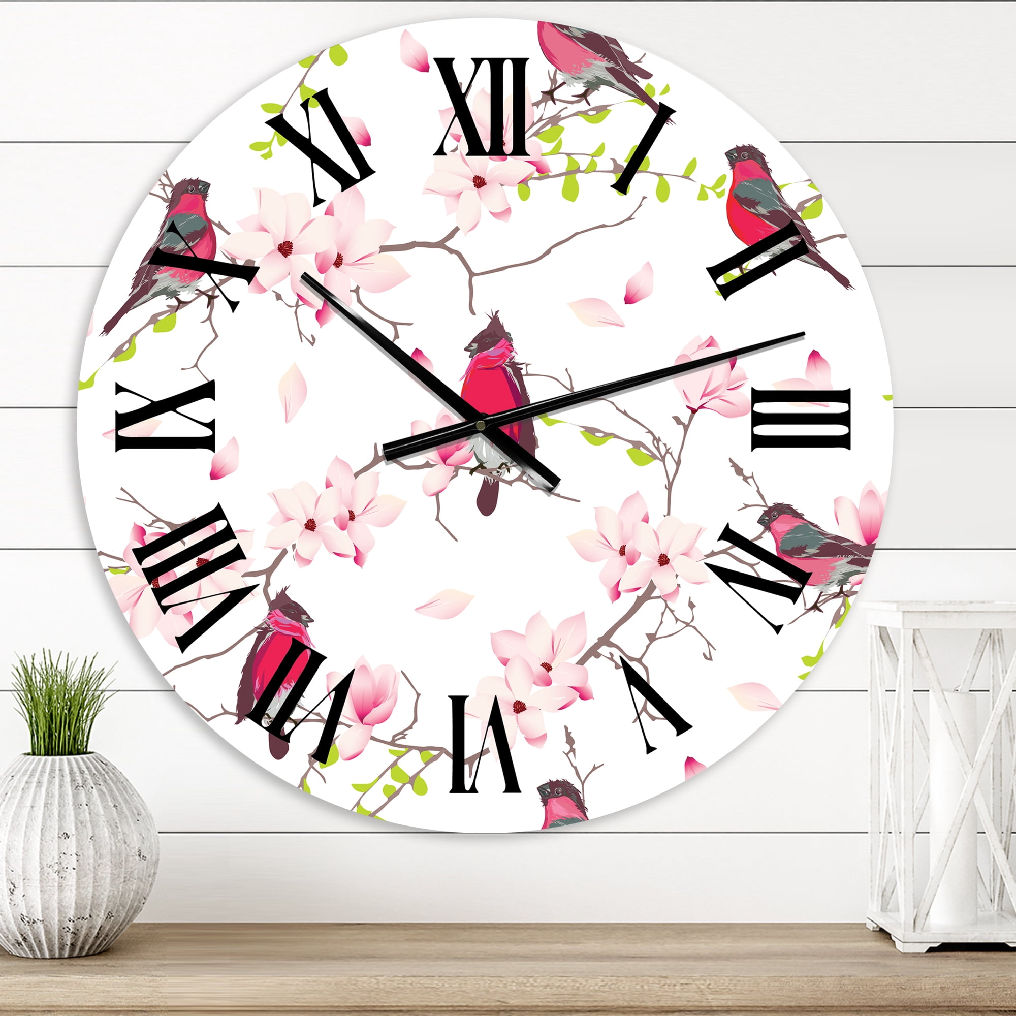 Designart 1 in Traditional Wall Clock