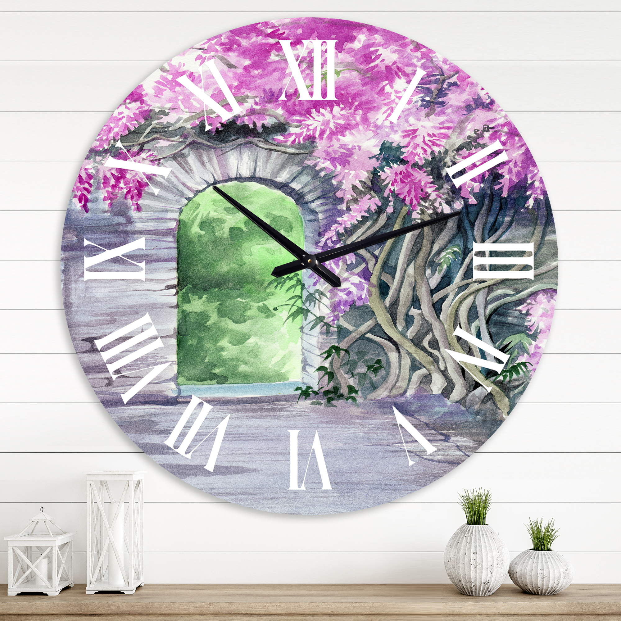 Designart 1 in Traditional Wall Clock