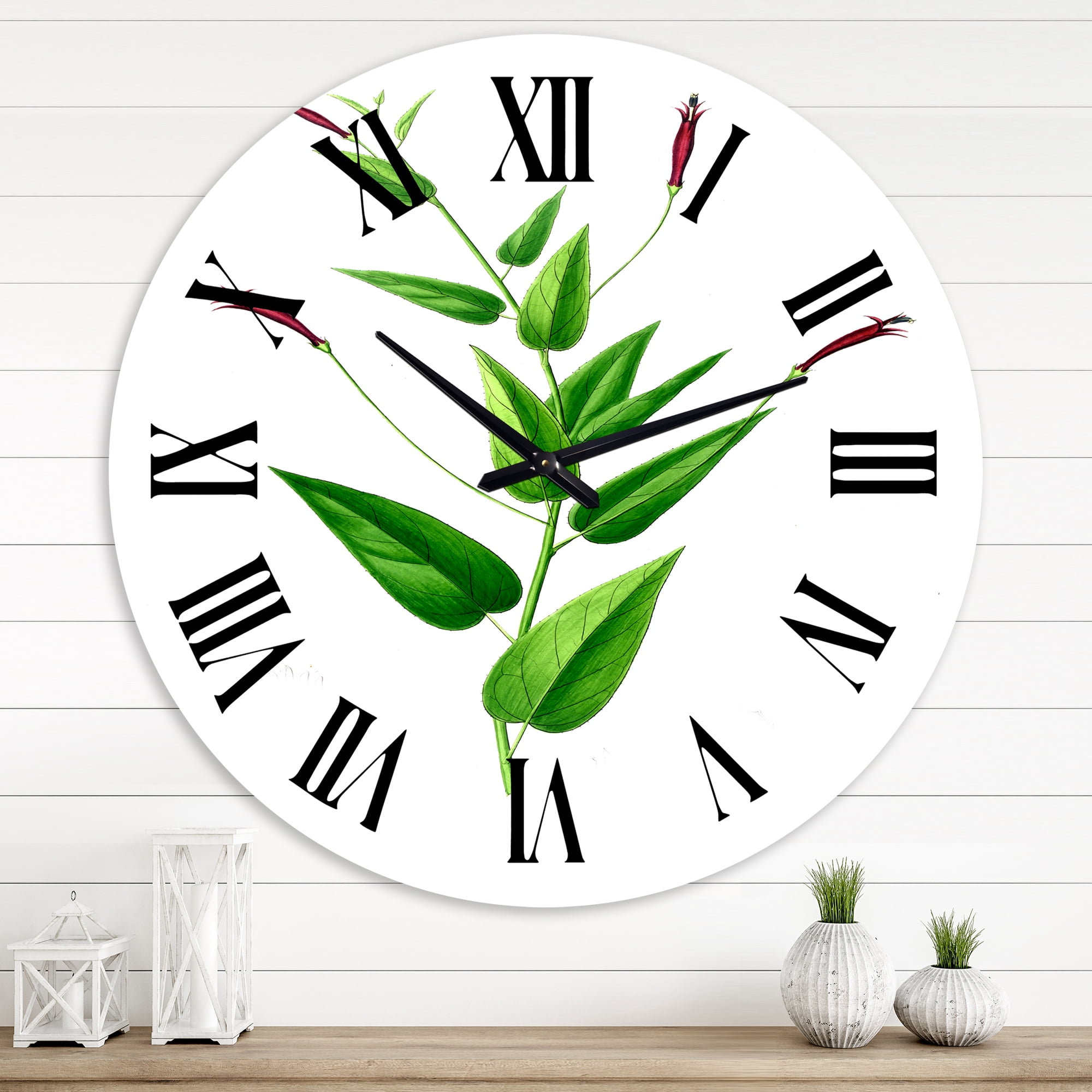 Designart 1 in Traditional Wall Clock