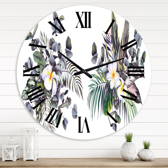 Designart 1 in Traditional Wall Clock