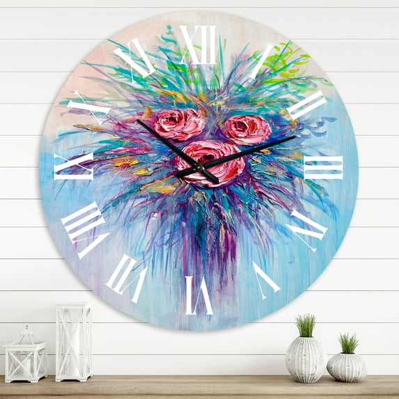 Designart 1 in Traditional Wall Clock