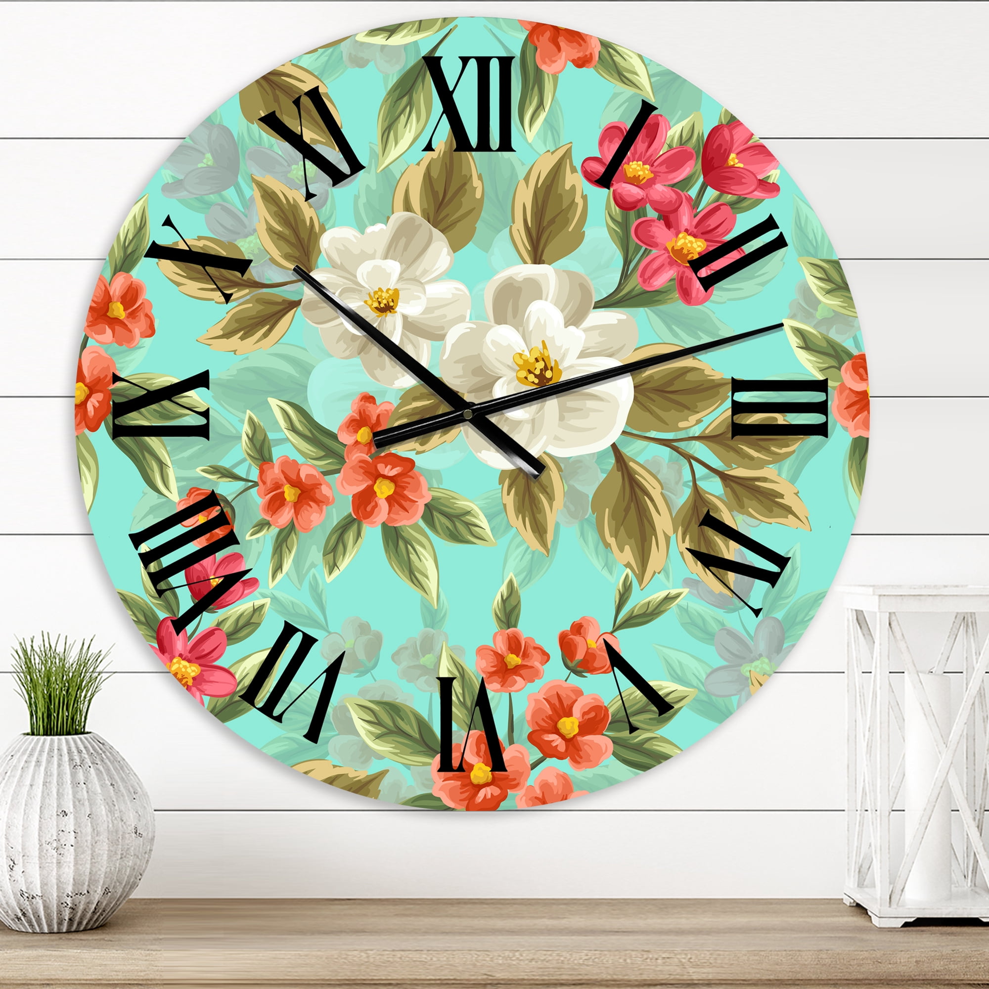 Designart 1 in Traditional Wall Clock