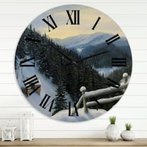 Designart 1 in Traditional Wall Clock