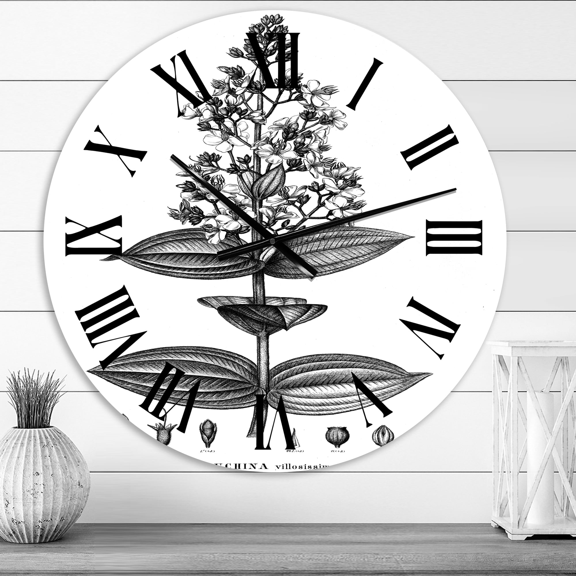 Designart 1 in Traditional Wall Clock