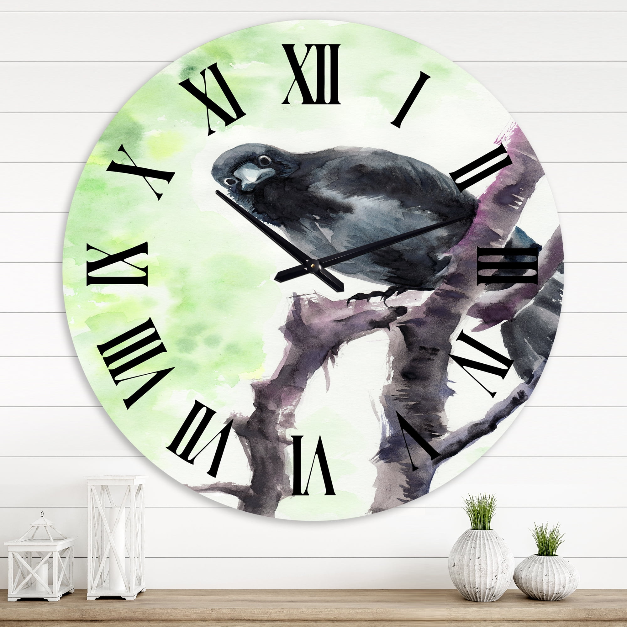 Designart 1 in Traditional Wall Clock