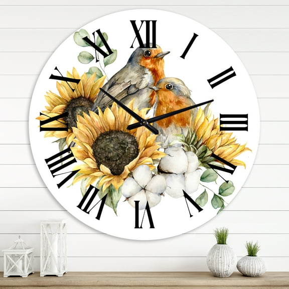 Designart 1 in Traditional Wall Clock