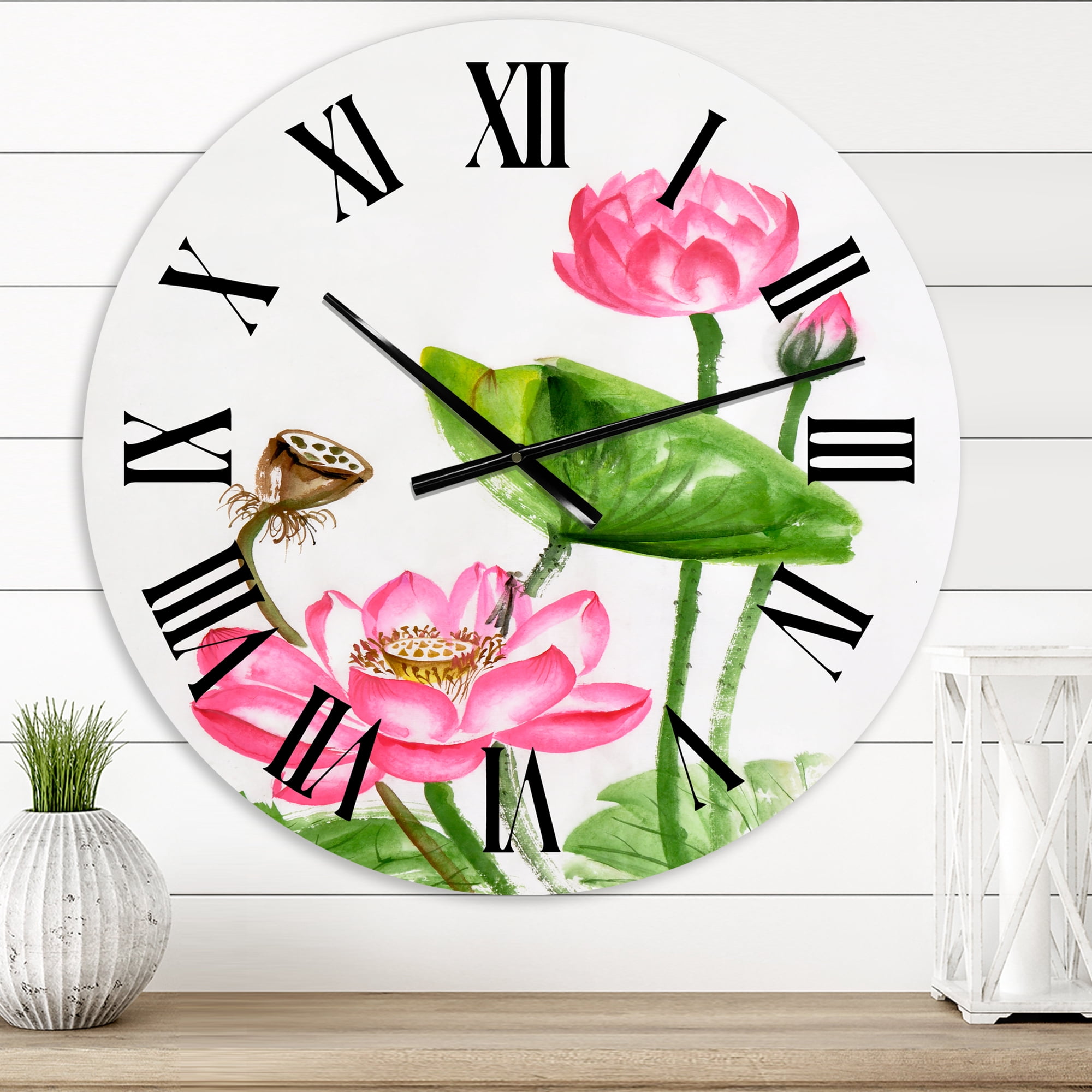 Designart 1 in Traditional Wall Clock