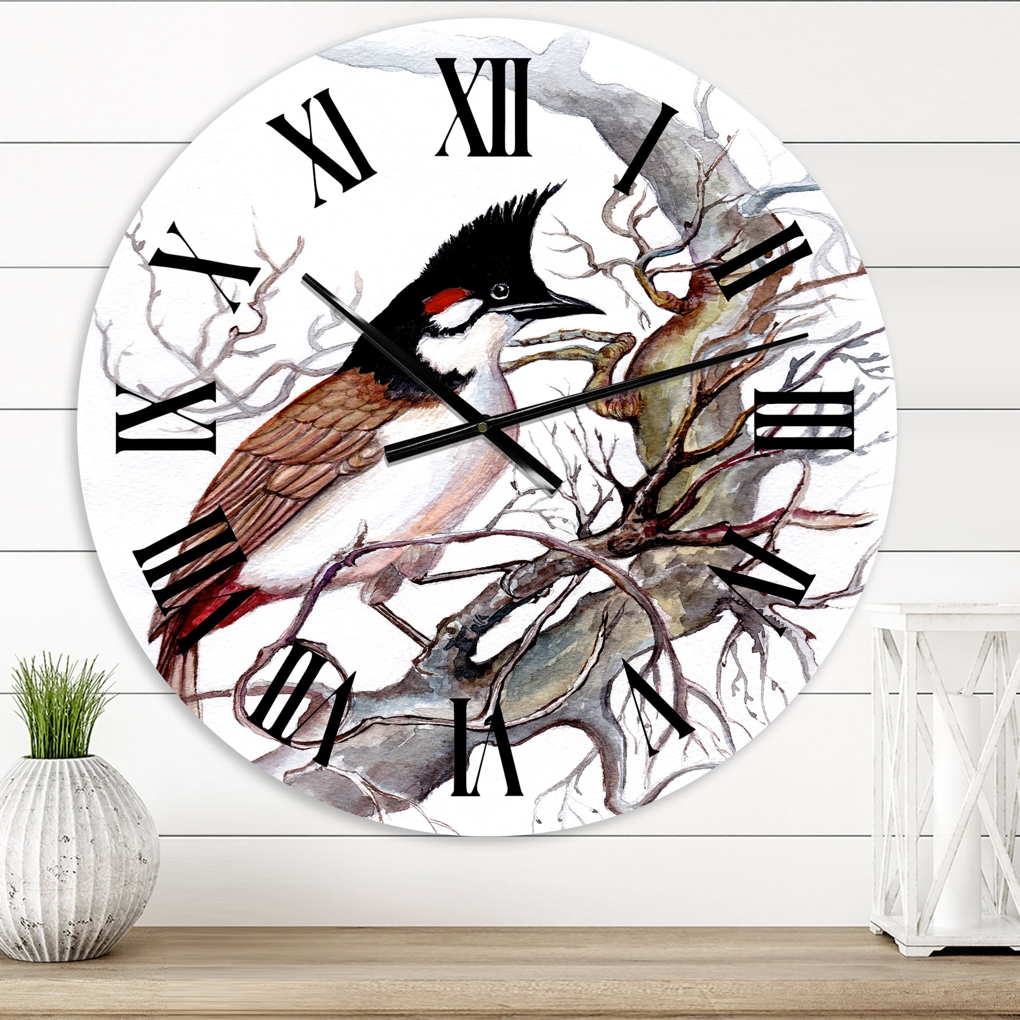 Designart 1 in Traditional Wall Clock