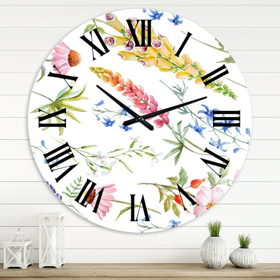 Designart 1 in Traditional Wall Clock