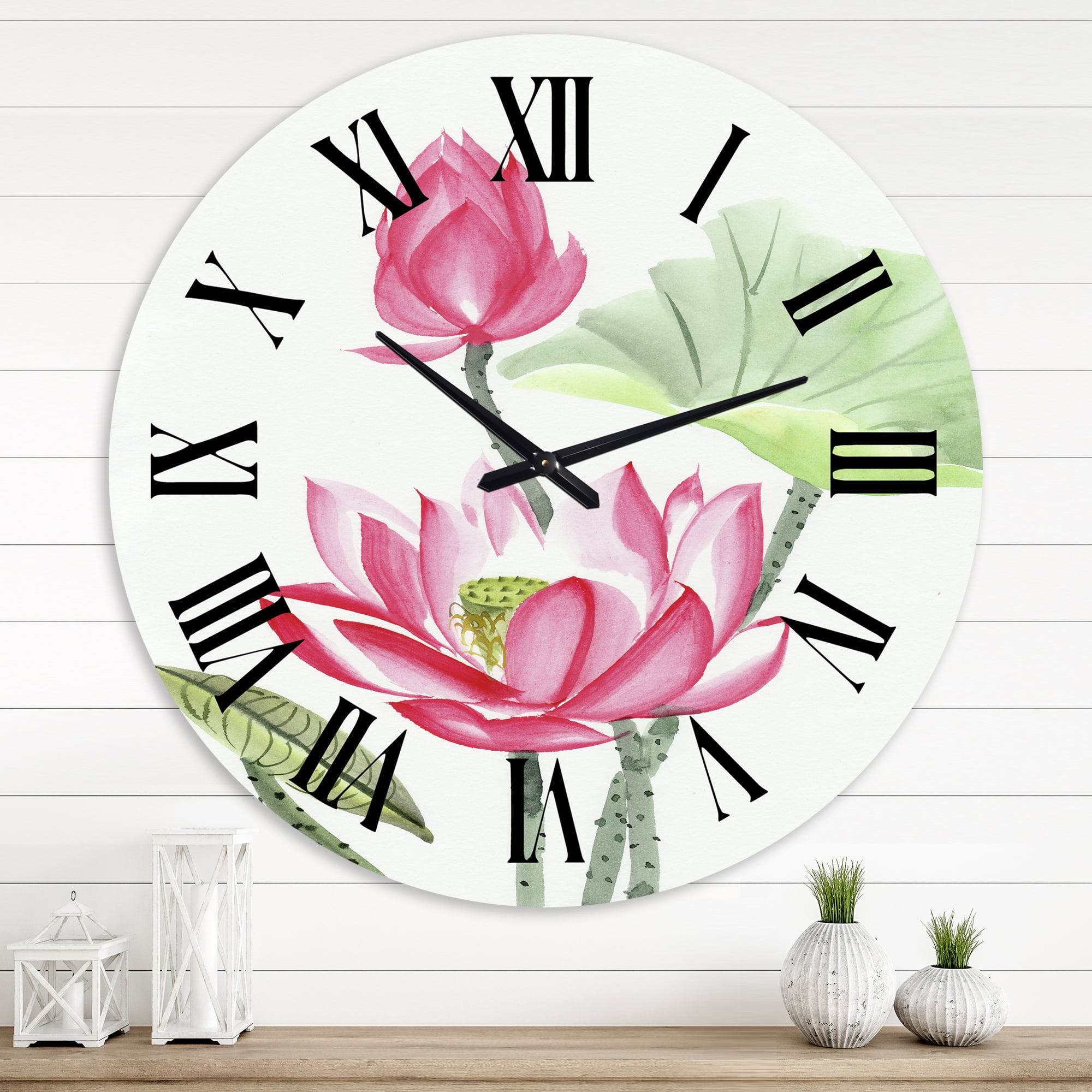 Designart 1 in Traditional Wall Clock