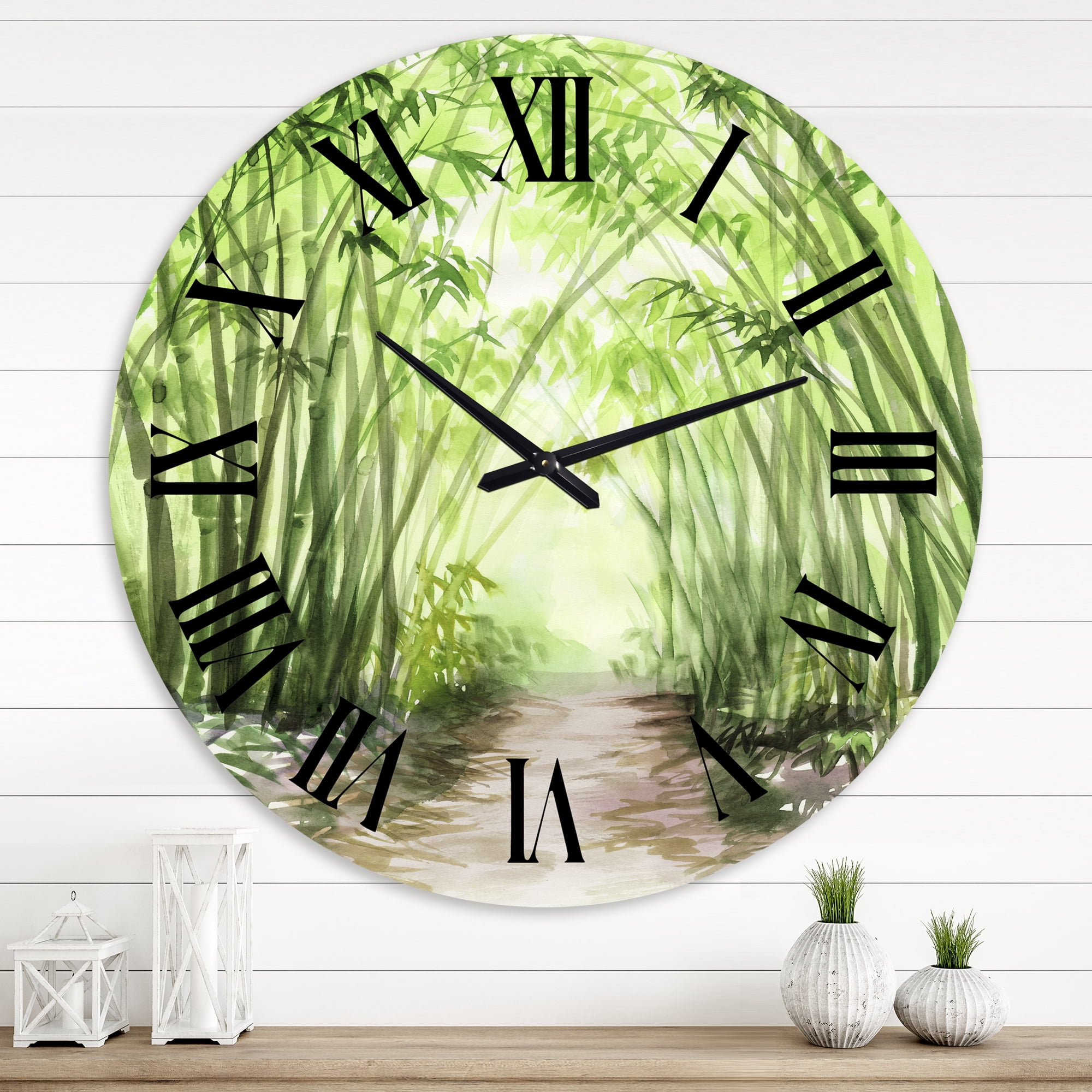 Designart 1 in Traditional Wall Clock