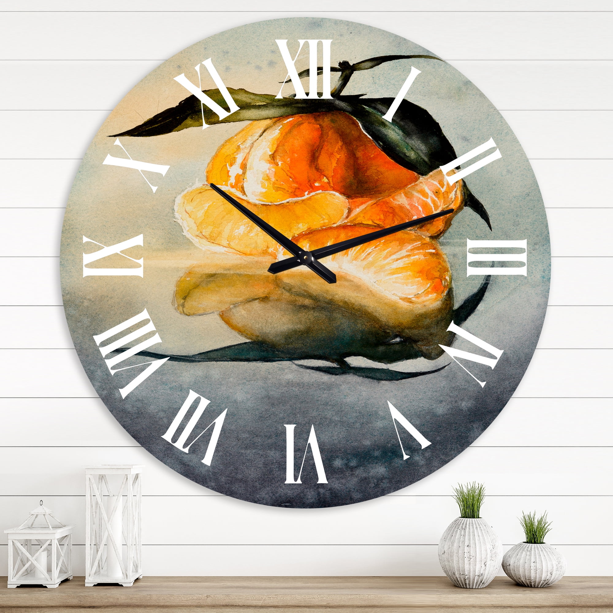Designart 1 in Traditional Wall Clock