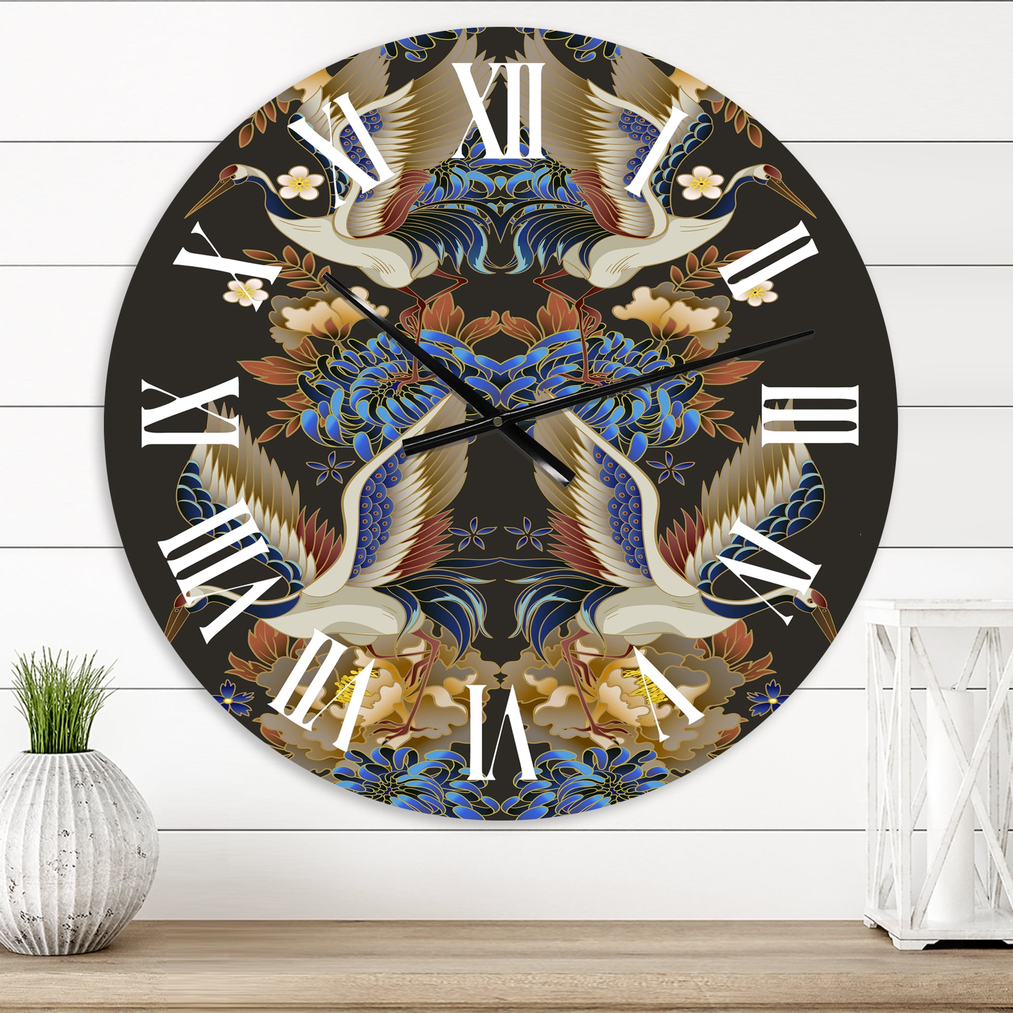 Designart 1 in Traditional Wall Clock