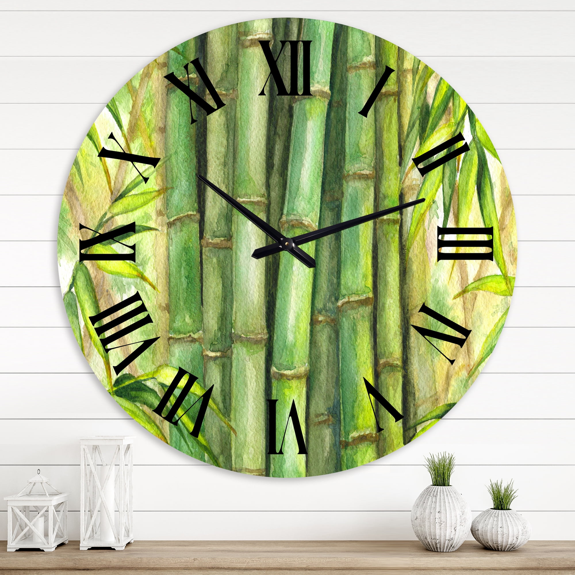 Designart 1 in Transitional Wall Clock
