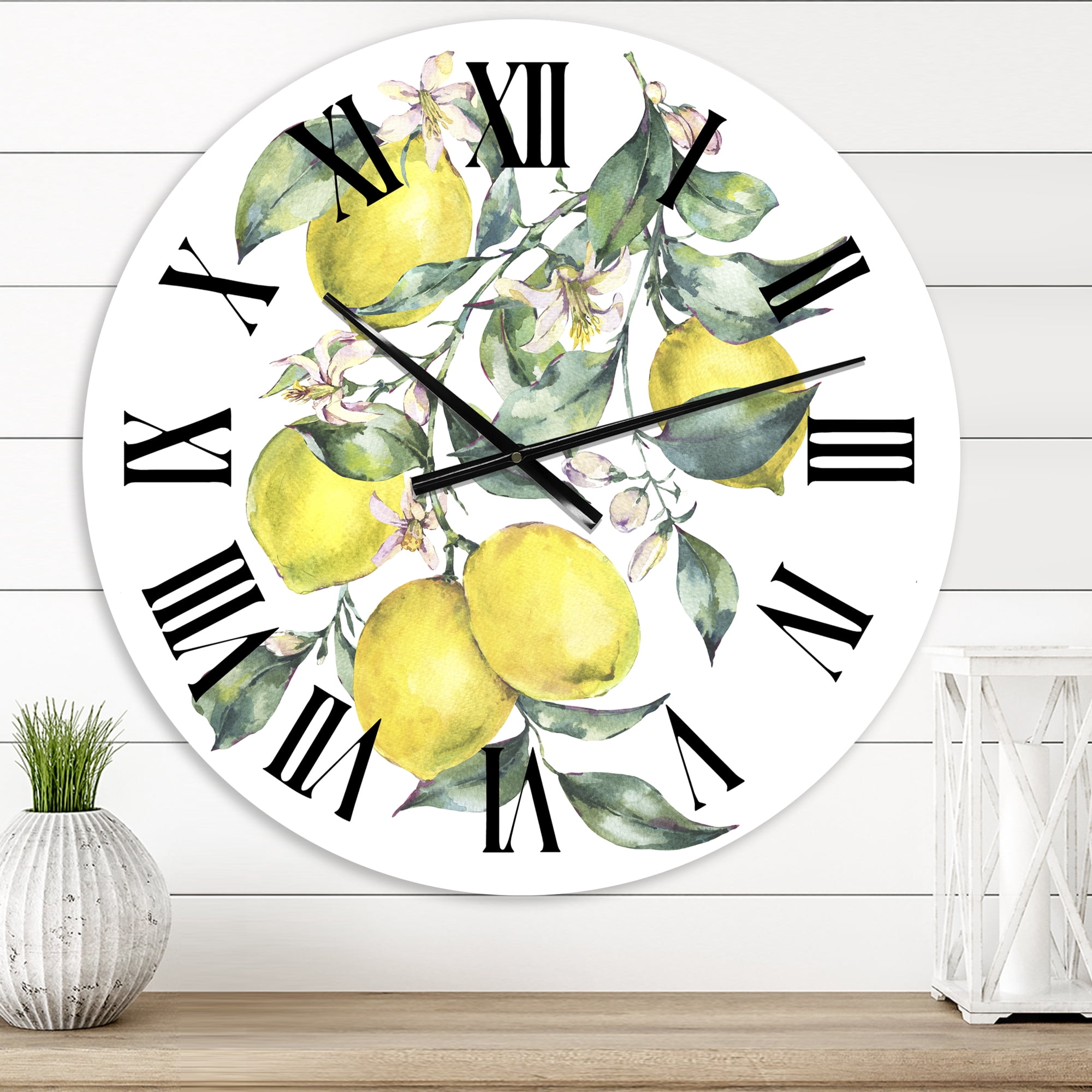 Designart 1 in Tropical Wall Clock