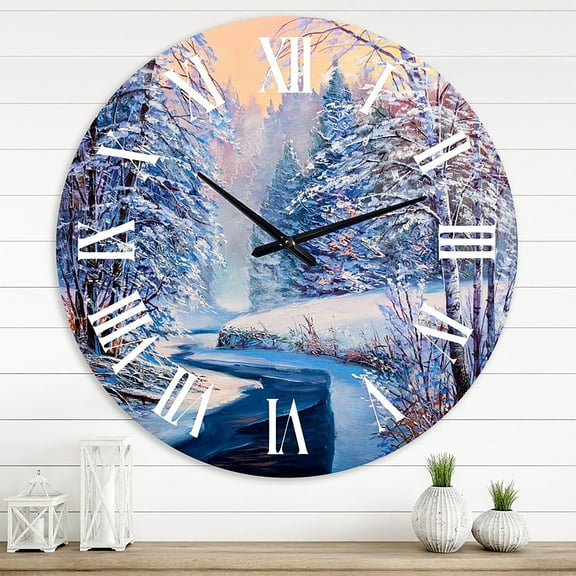 Designart 1 in Wall Clock