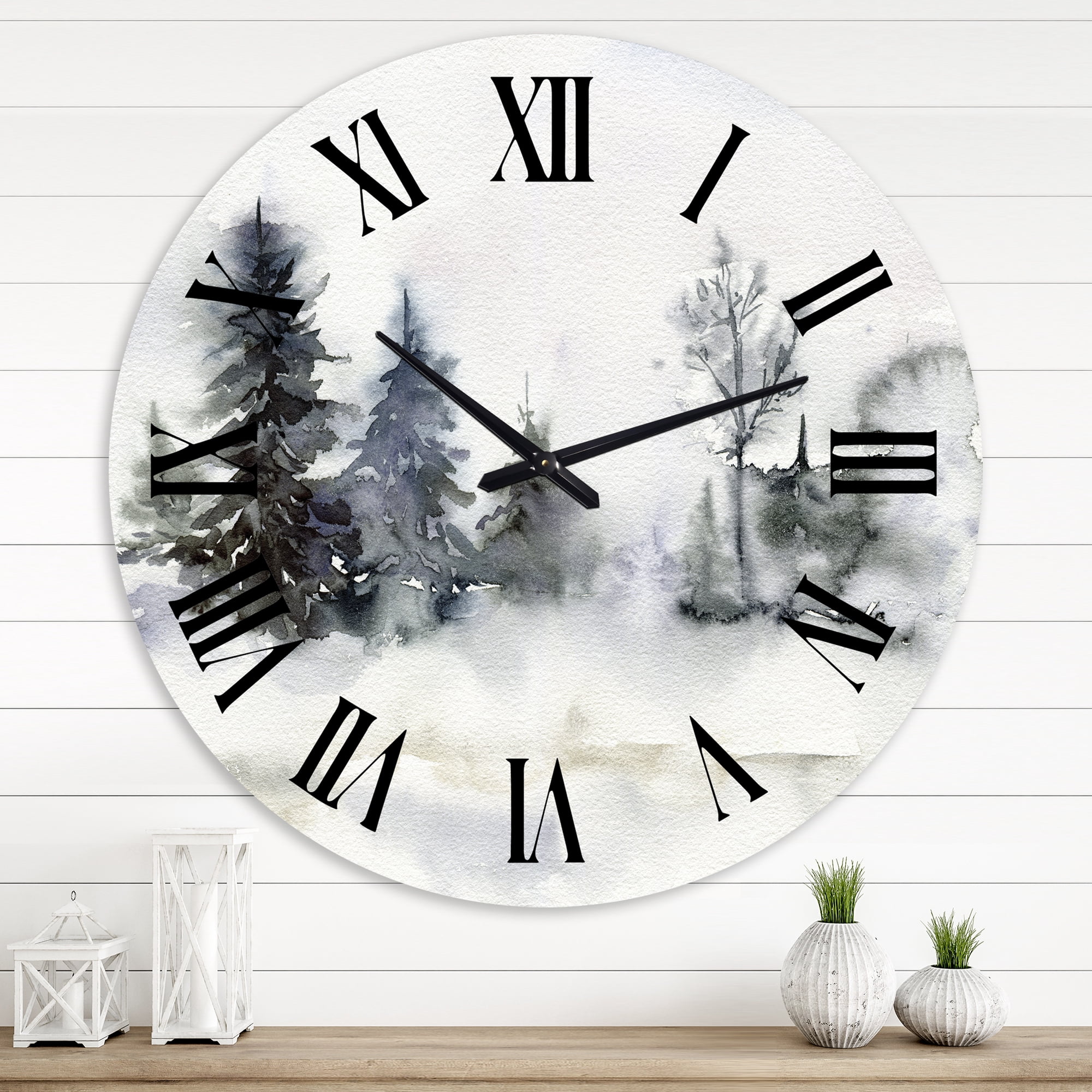Designart 1 in Wall Clock