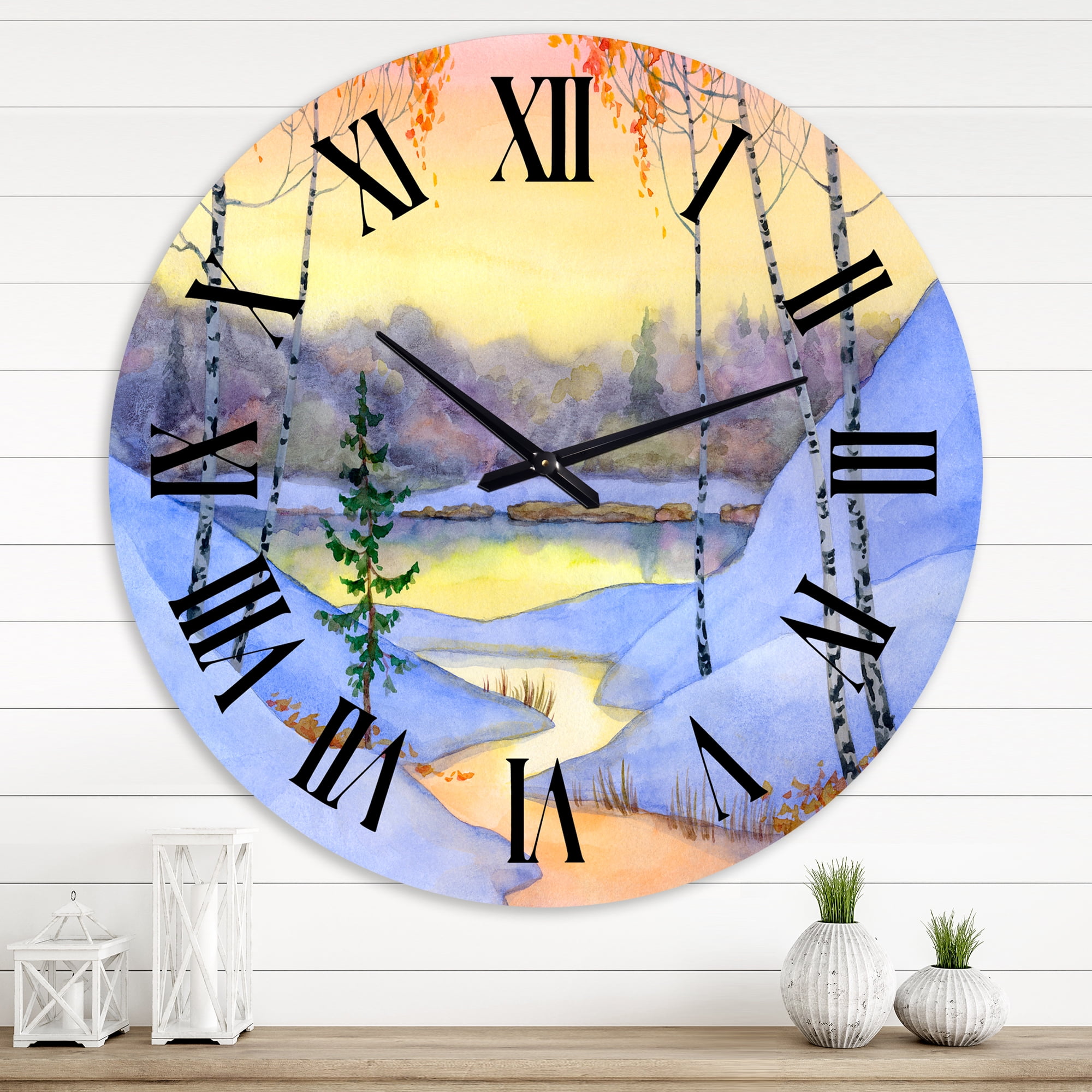 Designart 1 in Wall Clock