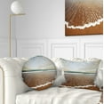 thumbnail image 1 of Designart 12" x 20" Brown Polyester Throw Pillow, 1 of 5
