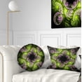 thumbnail image 1 of Designart 12" x 20" Green Polyester Throw Pillow, 1 of 5