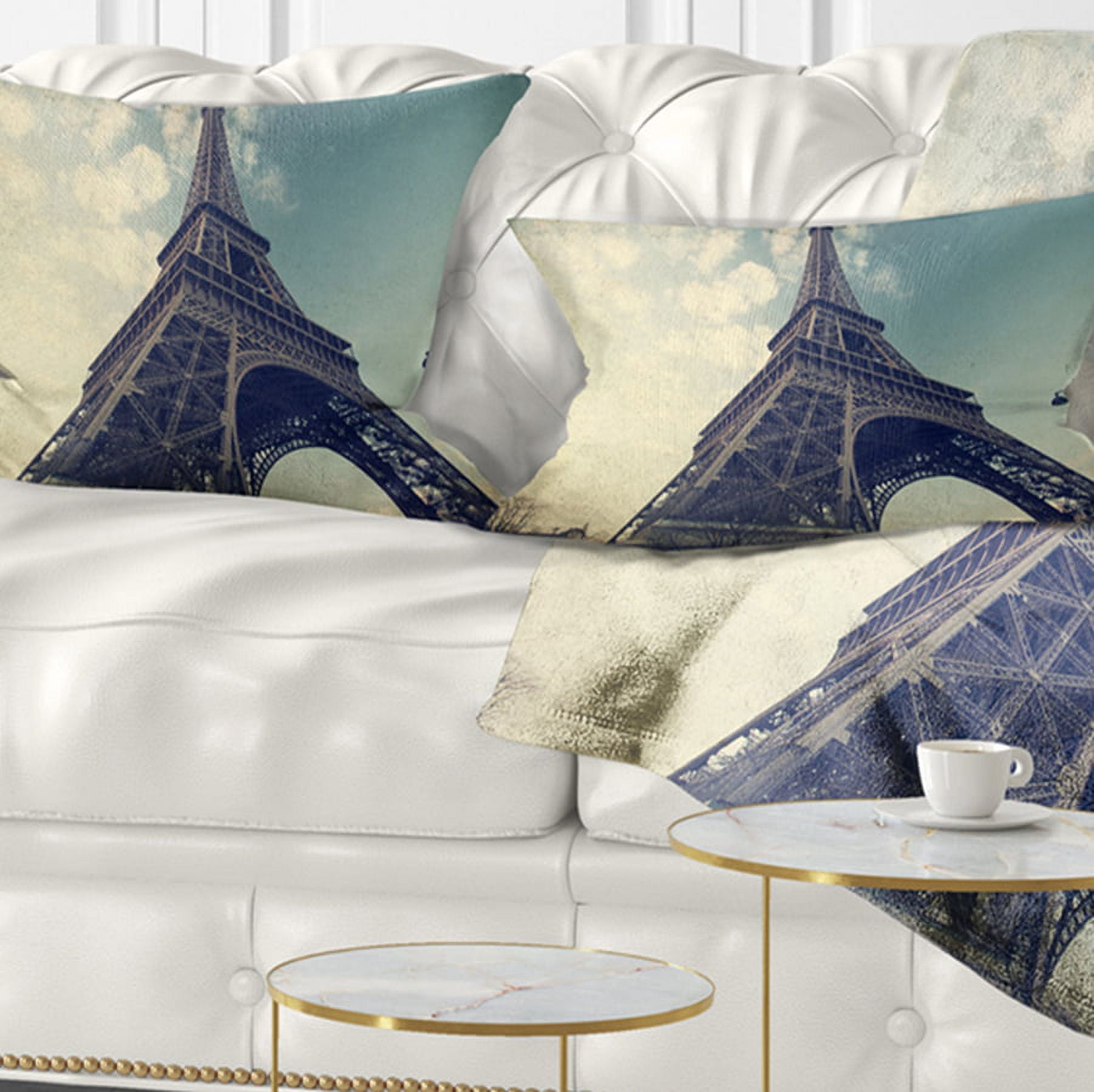 Designart 12" x 20" Multi-color Polyester Throw Pillow
