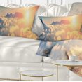 thumbnail image 1 of Designart 12" x 20" Multi-color Polyester Throw Pillow, 1 of 5
