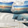 thumbnail image 1 of Designart 12" x 20" Sea & Shore Polyester Throw Pillow, 1 of 5