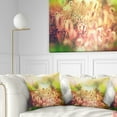 thumbnail image 1 of Designart 18" x 18" Green Polyester Throw Pillow, 1 of 5