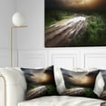 thumbnail image 1 of Designart 18" x 18" Green Polyester Throw Pillow, 1 of 5