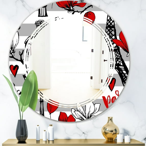 Designart 24" x 24" Cottage Wall Mirror