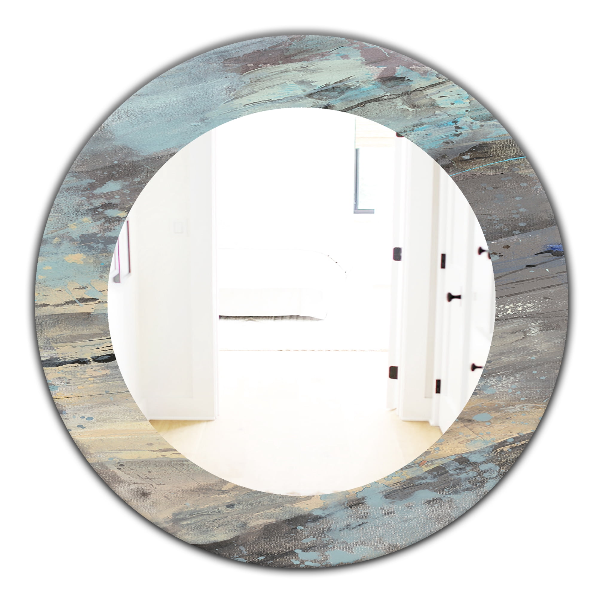 Designart 31.5" x 31.5" Modern,Contemporary Wall Mirror