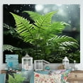 thumbnail image 1 of Designart "A Close Up Photo of Ferns IV" Floral Wall Art Living Room, 1 of 5