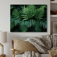 thumbnail image 1 of Designart "A Close Up Photo of Ferns VI" Floral Metal Art Living Room, 1 of 5