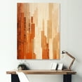 thumbnail image 1 of Designart "A Dreamy Scene With Caramel-Colored Skyscraper Columns II" Skyscrapers Canvas Art Print, 1 of 7