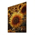 thumbnail image 1 of Designart "A Golden Sunflower Set Against the Sunset III" Floral Print on Natural Pine Wood, 1 of 5