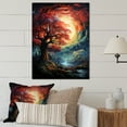 thumbnail image 1 of Designart "A Majestic Canopy Tree with Branches I" Landscape Trees Metal Art Print, 1 of 1