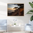 thumbnail image 1 of Designart "A Mesmerizing Golden Sands wall art XVI" Landscapes Floater Framed Canvas Wall Art, 1 of 7