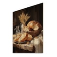 thumbnail image 1 of Designart "A Rustic Food Breads wall art I" Food & Beverage Print on Natural Pine Wood, 1 of 5