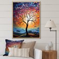thumbnail image 1 of Designart "Abstract Baobab Vibrancy II" Tree Baobab Floater Framed Wall Art Prints, 1 of 5
