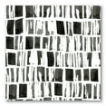 thumbnail image 1 of Designart ' Abstract Black and White Bricks ' Modern Canvas Wall Art Print, 1 of 4