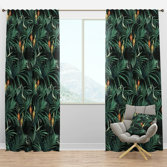 Designart Abstract Blackout Curtain