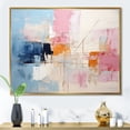 thumbnail image 1 of Designart "Abstract Collage IV" Abstract Collages Floater Framed Wall Art Print, 1 of 7