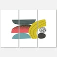 thumbnail image 1 of Designart ' Abstract Colorful Geometric Art Collage II ' Modern Canvas Wall Art Print, 1 of 3