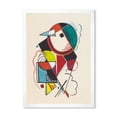 thumbnail image 1 of Designart 'Abstract Compositions Of Colored Geometric II' Modern Framed Art Print, 1 of 4