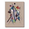 thumbnail image 1 of Designart ' Abstract Compositions Of Colored Geometric III ' Modern Canvas Wall Art Print, 1 of 4